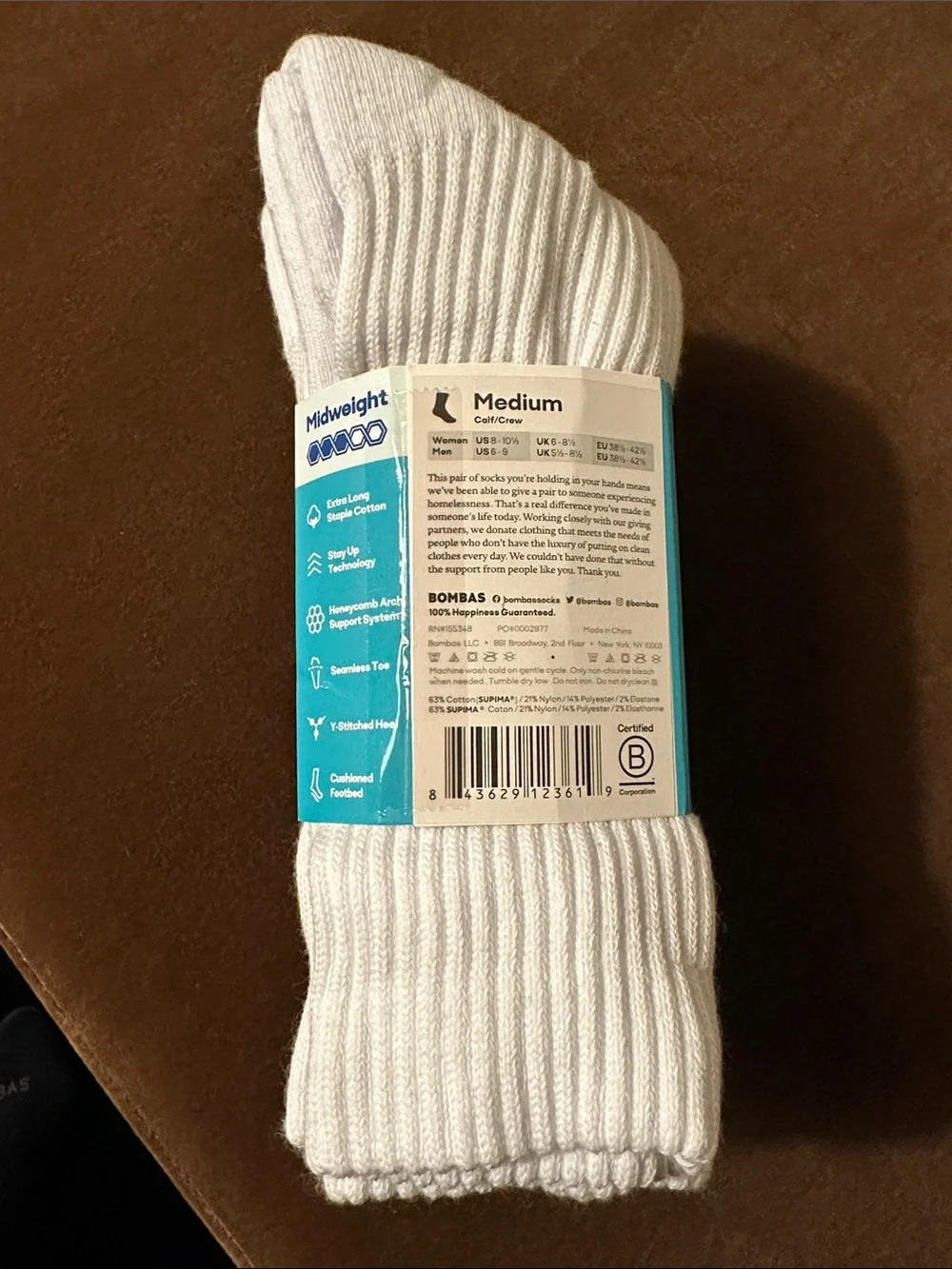 Bombas classic white